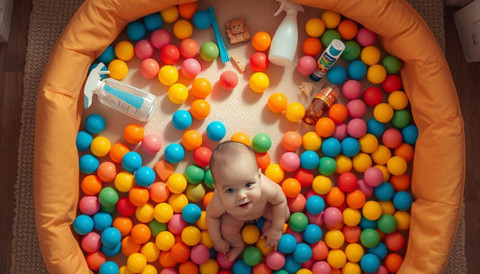 How to Clean and Maintain Your Baby Ball Pit Safely