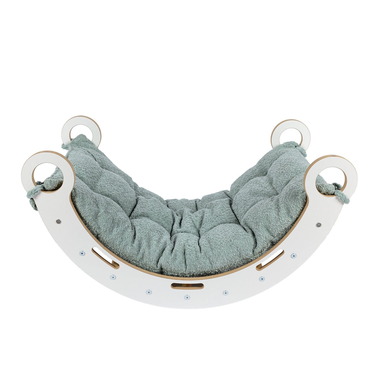 Montessori Climbing Rocker with Cushion | Snug Rocker Cushion Color Fresh Mint