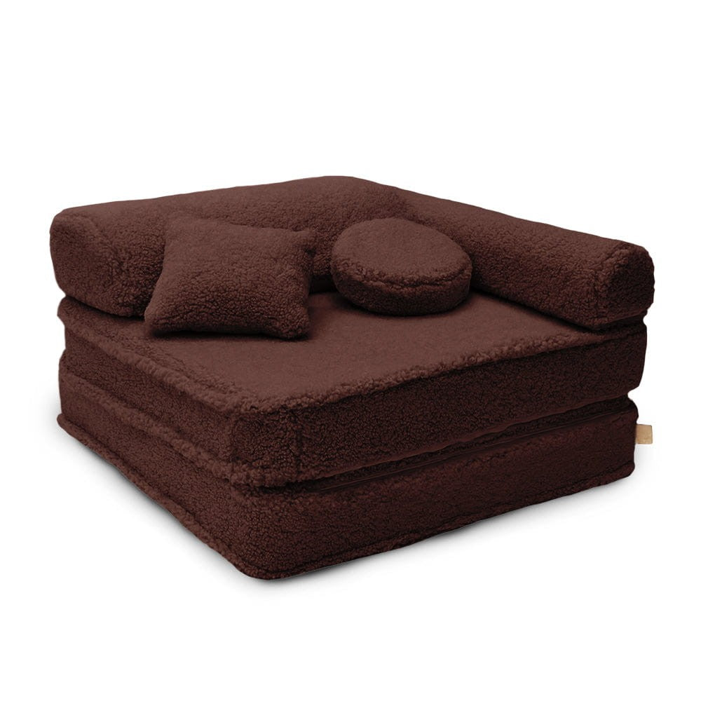 Bearly Kids Play Armchair, 60cm, Dark Brown