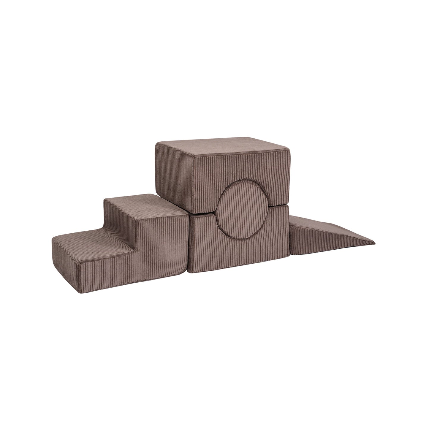 Aesthetic Shape Set 5 Elements, Brown