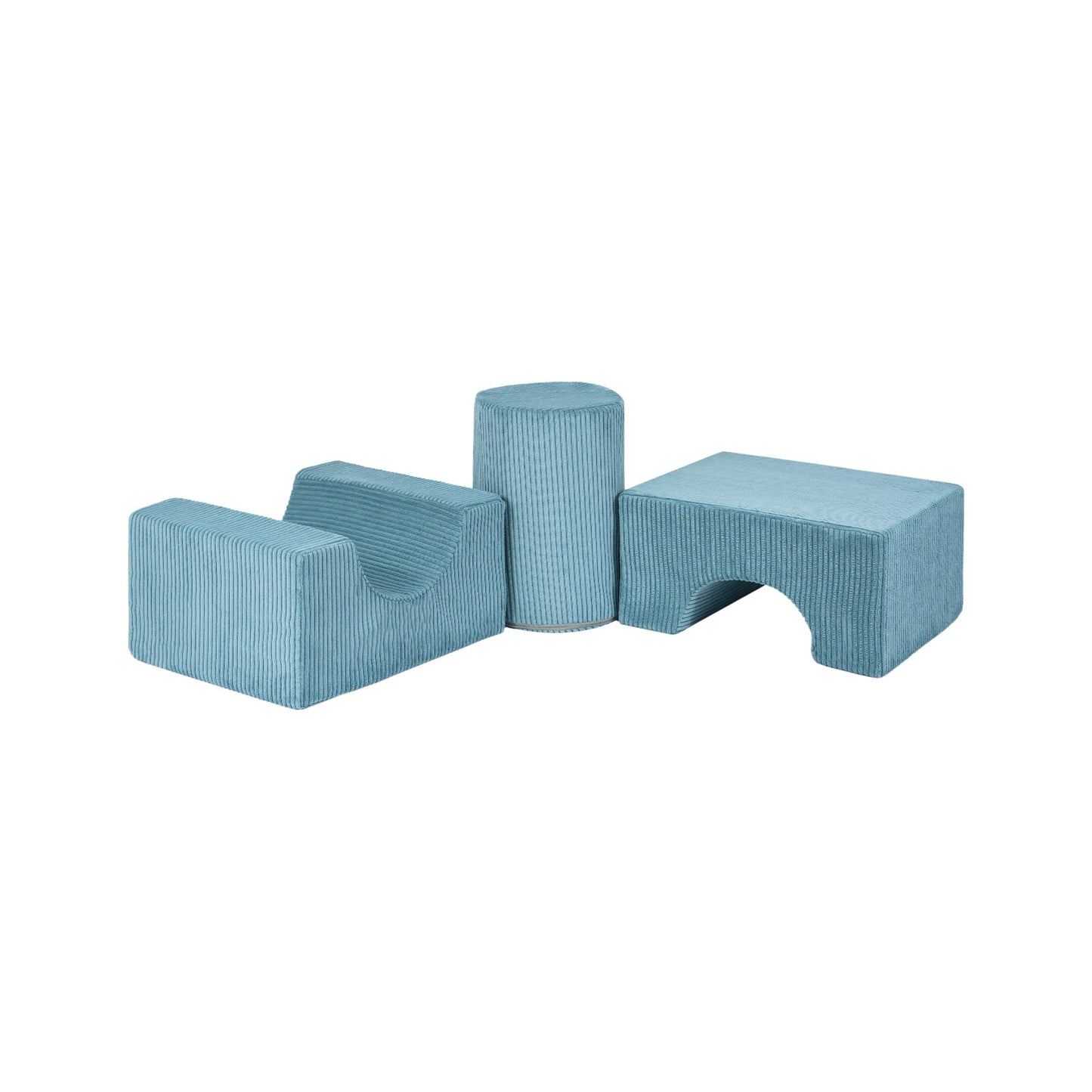 Aesthetic Shape Set 3 Elements, Turquise