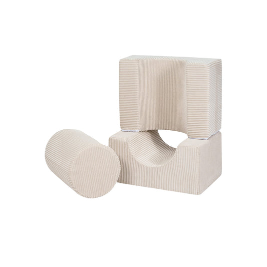 Aesthetic Shape Set 3 Elements, Ecru