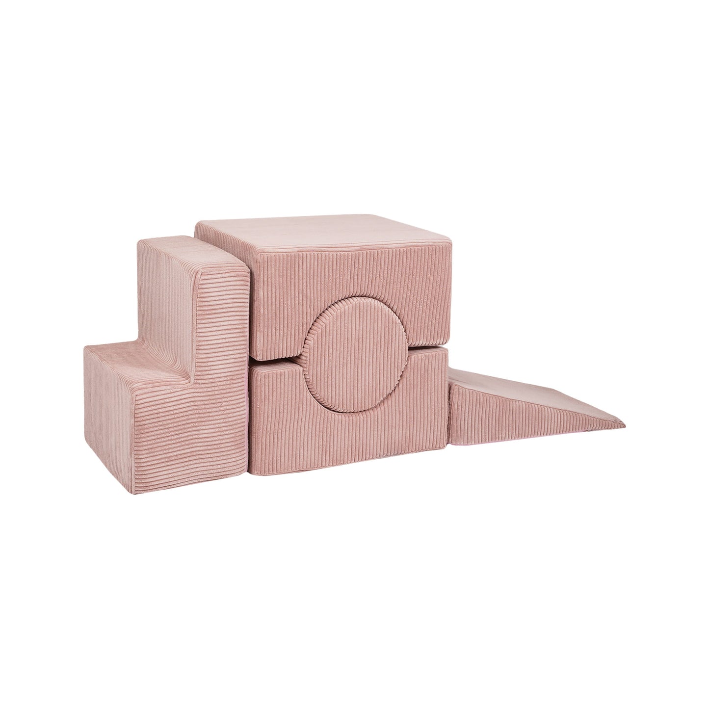 Aesthetic Shape Set 5 Elements, Powder Pink