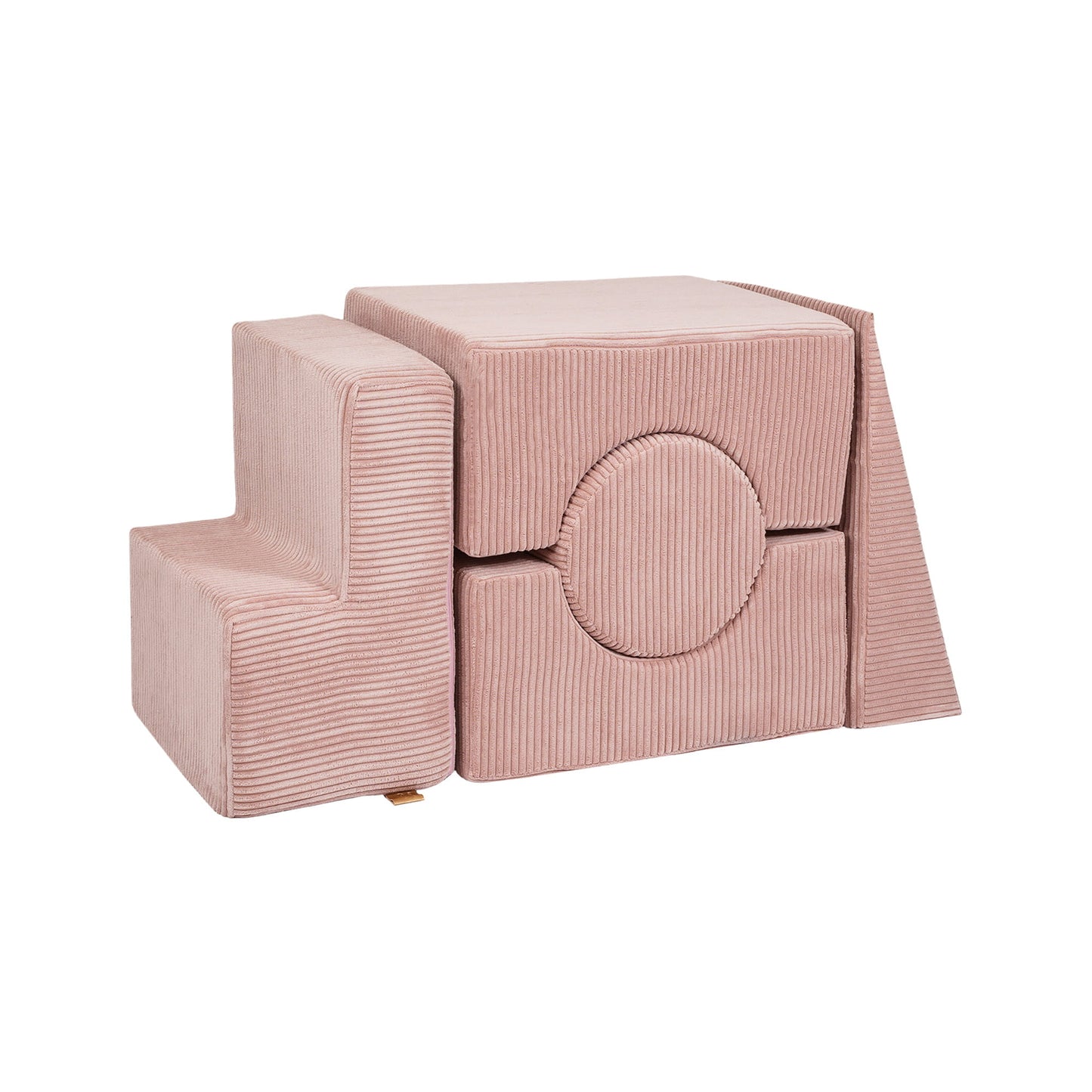 Aesthetic Shape Set 5 Elements, Powder Pink