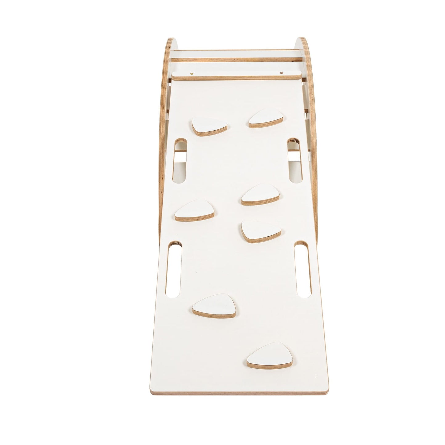 Large Dream Rocker White Wood & Slide & Ladder
