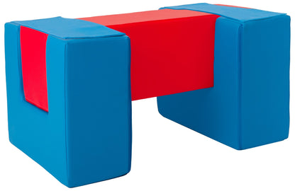 Footbridge + Velcro Set of Large Foam Blocks