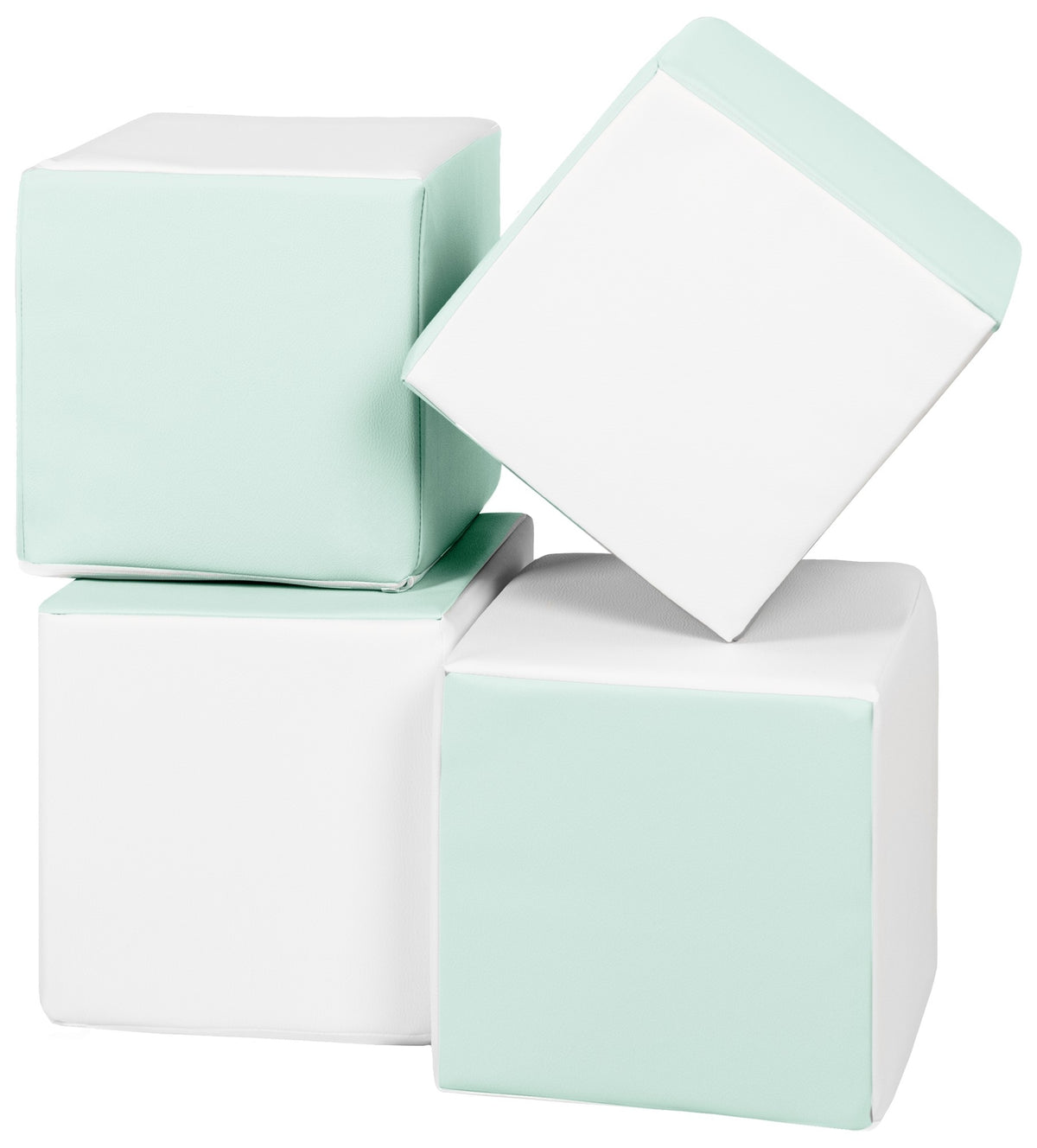 Velinda Foam Cube Set, 4 Blocks
