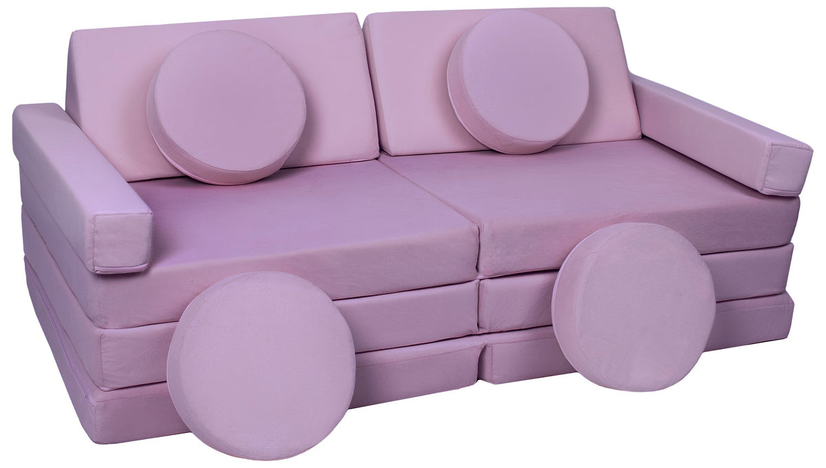 Modular Kids Sofa, Foam Blocks with Steering Wheel