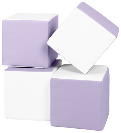 Velinda Foam Cube Set, 4 Blocks