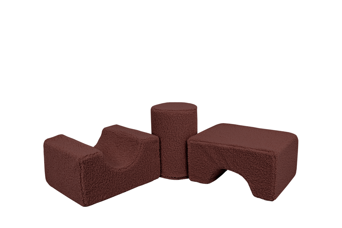 Bearly Shape Set 3 Elements Brown