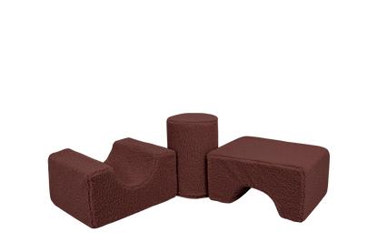 Bearly Shape Set 3 Elements Brown