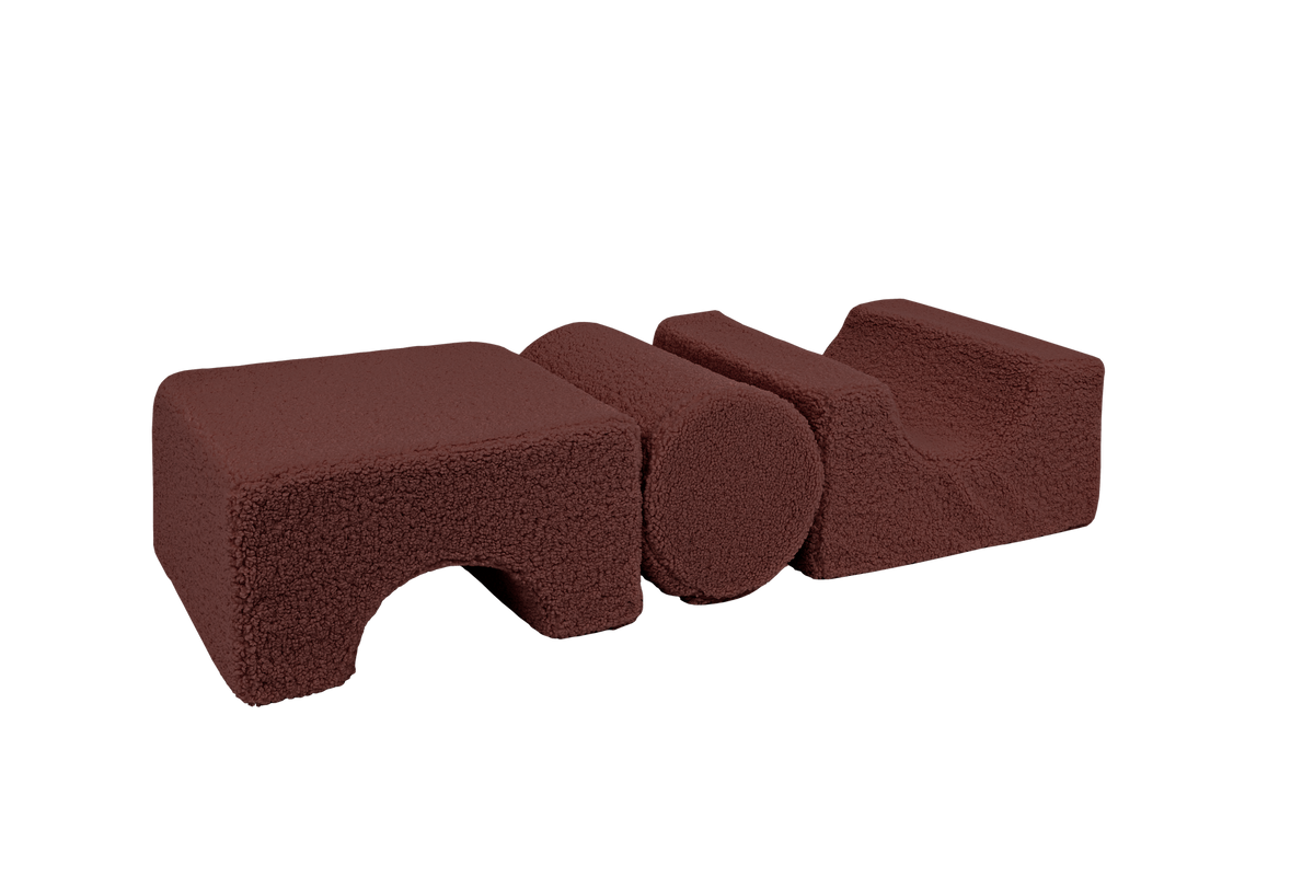 Bearly Shape Set 3 Elements Brown