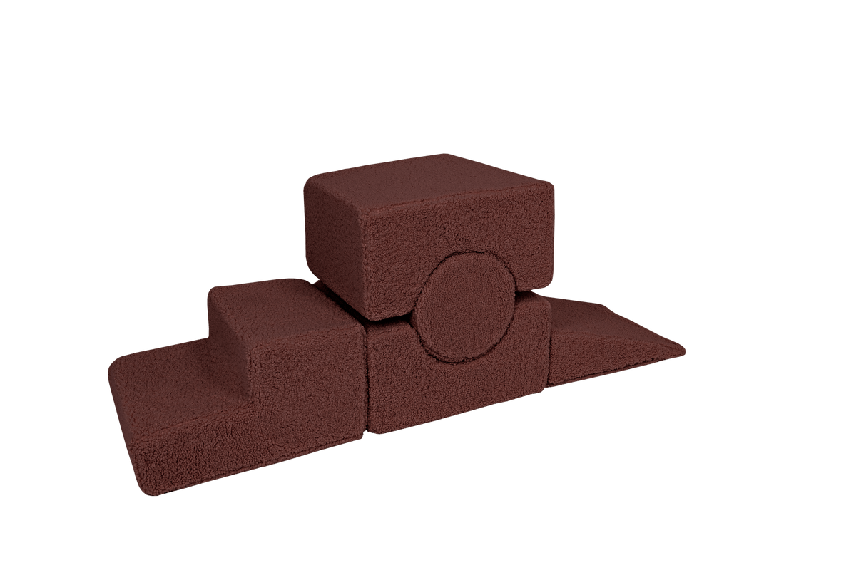 Bearly Shape Set 5 Elements Brown