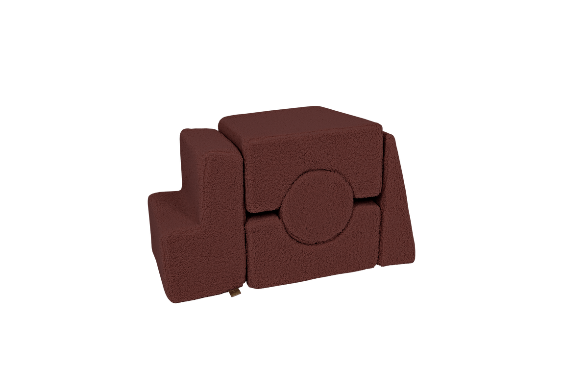 Bearly Shape Set 5 Elements Brown