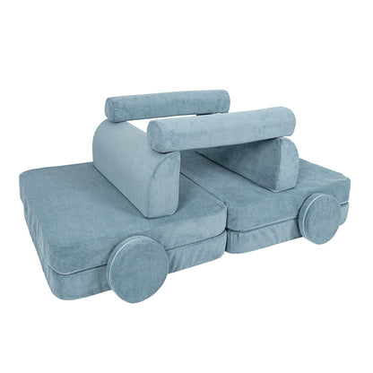 Slimcord Premium Kids Sofa, Turquoise