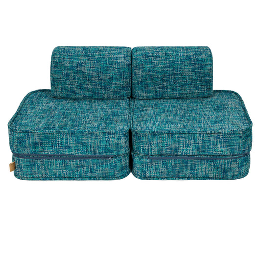 Tangle Pocket Basic Kids Sofa, Honey Mustard