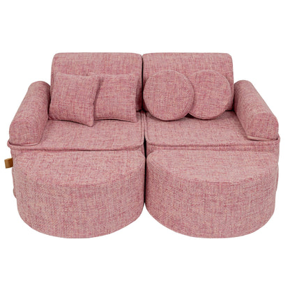 Tangle Pocket Max Kids Sofa, Bubblegum Pink