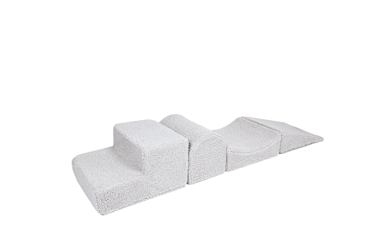 Bearly Foam 4 Elements Playset, Corduroy, Off White