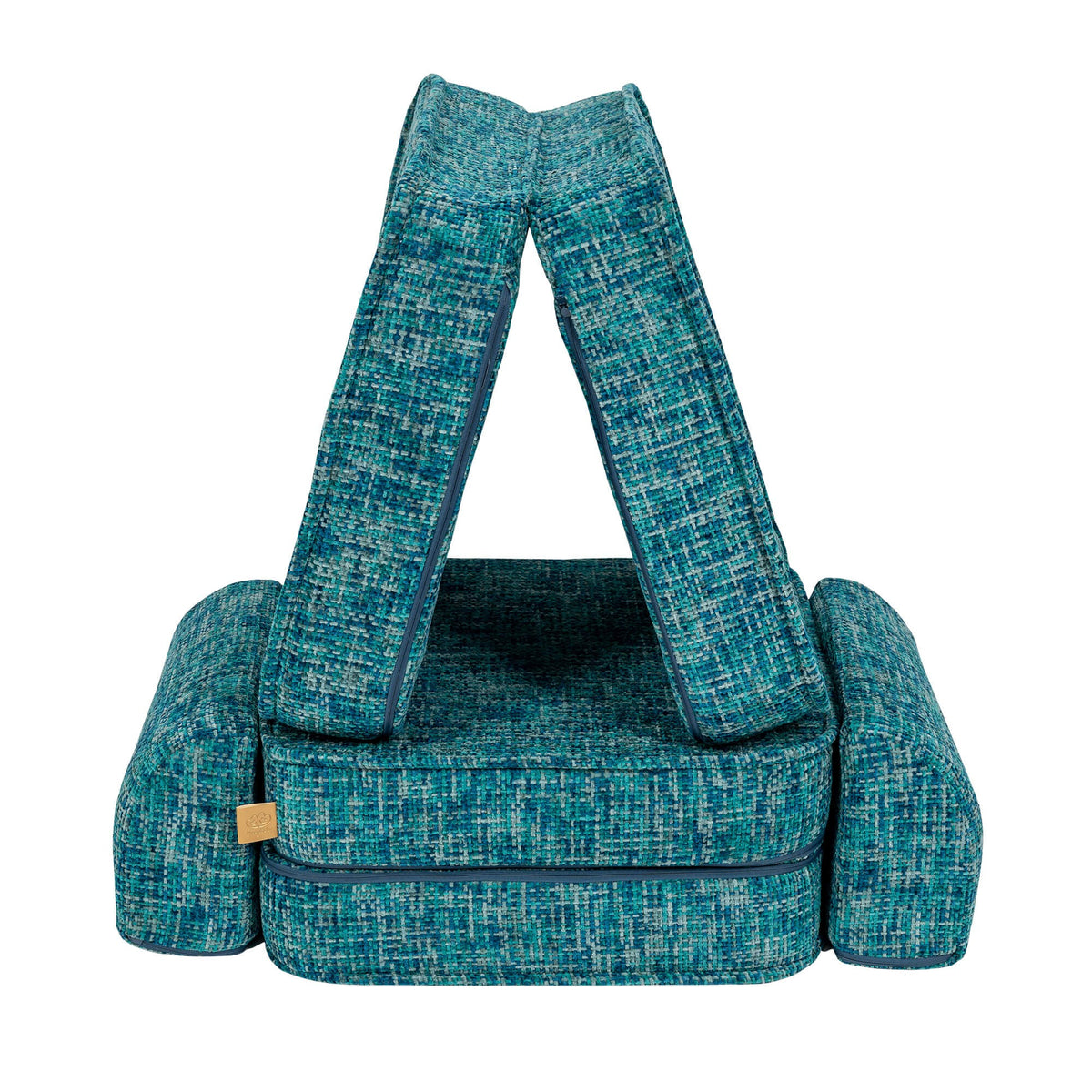 Tangle Pocket Basic Kids Sofa, Lagoon Blue
