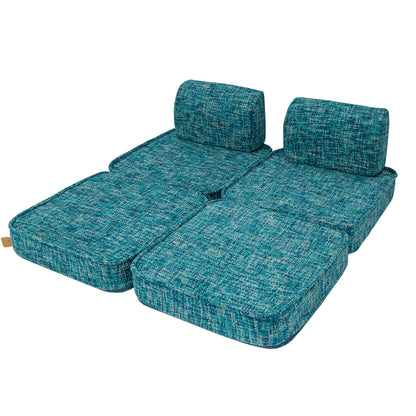 Tangle Pocket Basic Kids Sofa, Lagoon Blue