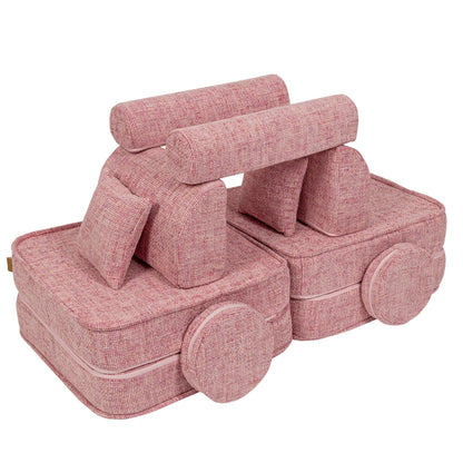 Tangle Pocket Plus Kids Sofa, Bubblegum Pink