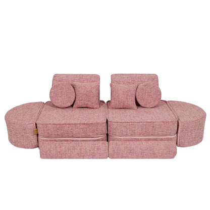 Tangle Pocket Max Kids Sofa, Bubblegum Pink