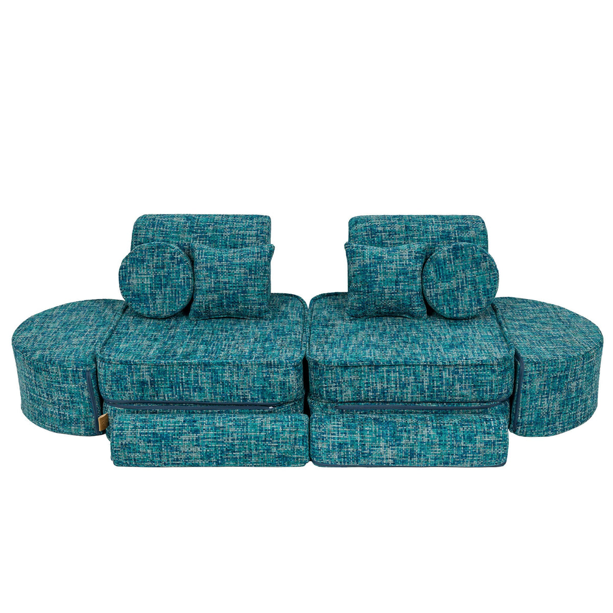 Tangle Pocket Max Kids Sofa, Lagoon Blue