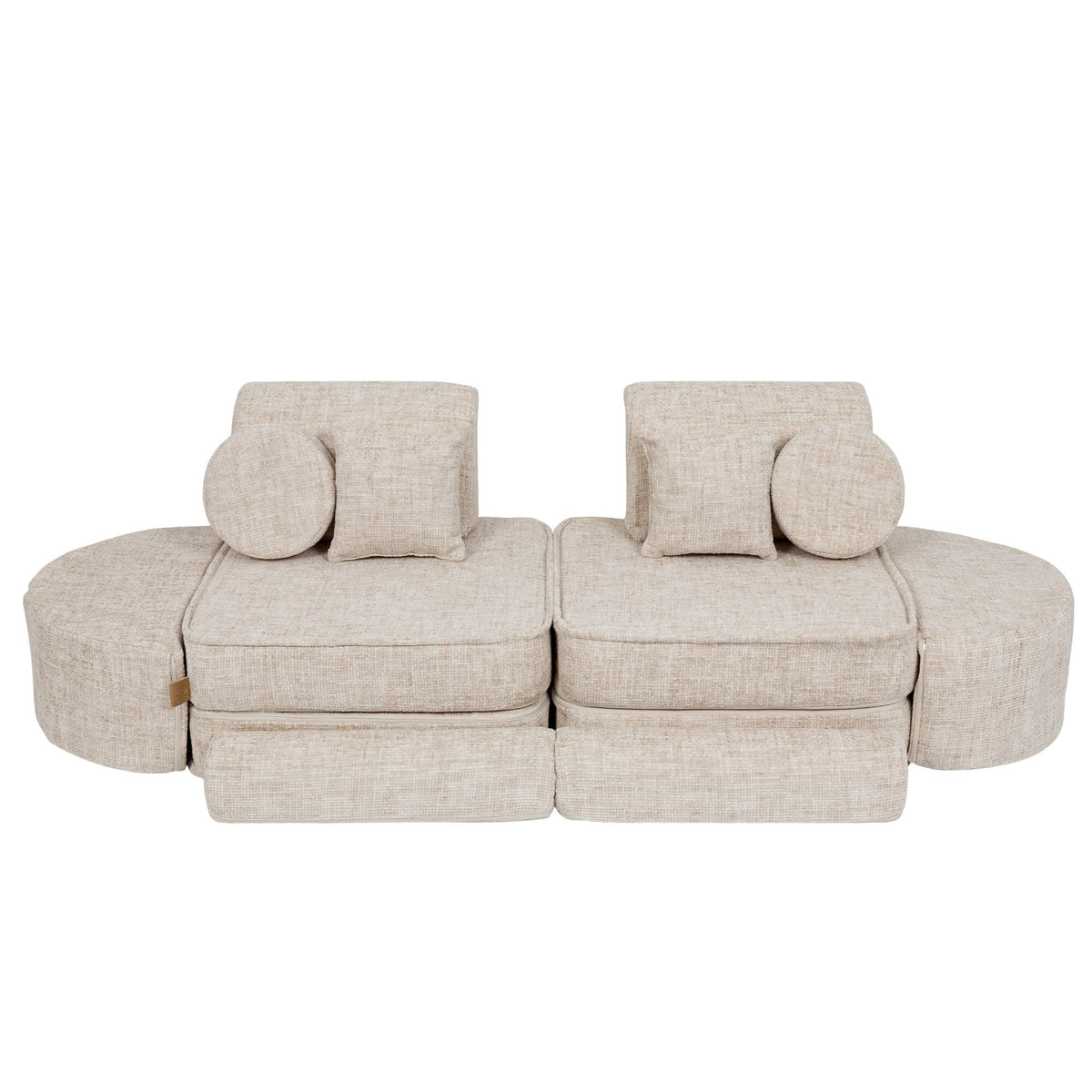 Tangle Pocket Max Kids Sofa, Marshmallow Beige