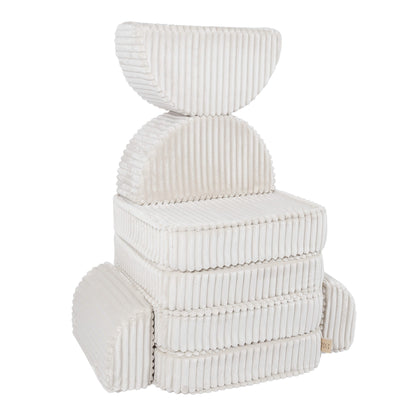 Churros Pocket Max Kids Sofa, Cotton Candy White