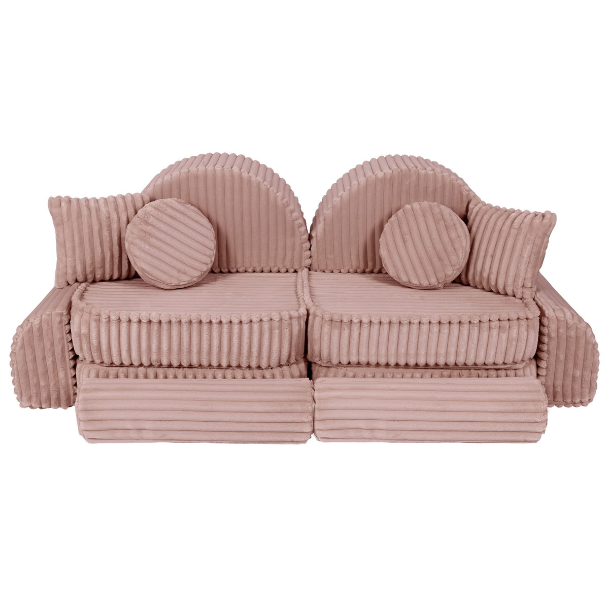 Churros Pocket Max Kids Sofa, Ruby Chocolate Pink