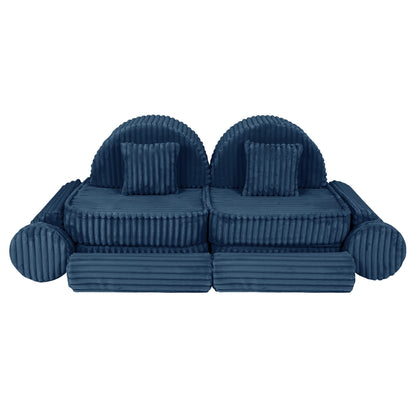Churros Pocket Max Kids Sofa, Midnight Blue