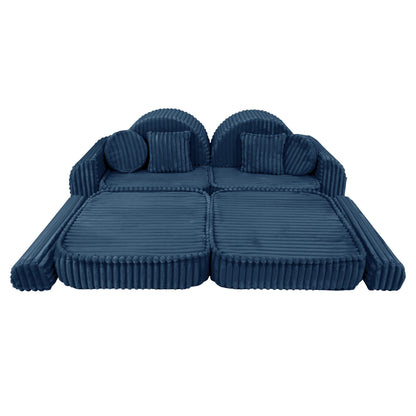 Churros Pocket Max Kids Sofa, Midnight Blue
