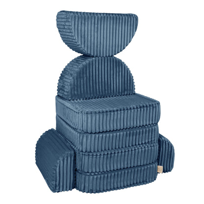 Churros Pocket Max Kids Sofa, Midnight Blue