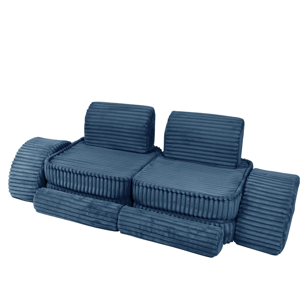 Churros Pocket Max Kids Sofa, Midnight Blue
