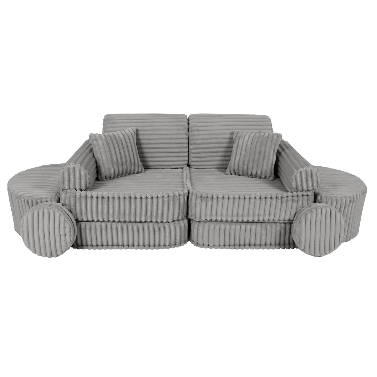 Churros Pocket Max Kids Sofa, Moon Dust Grey