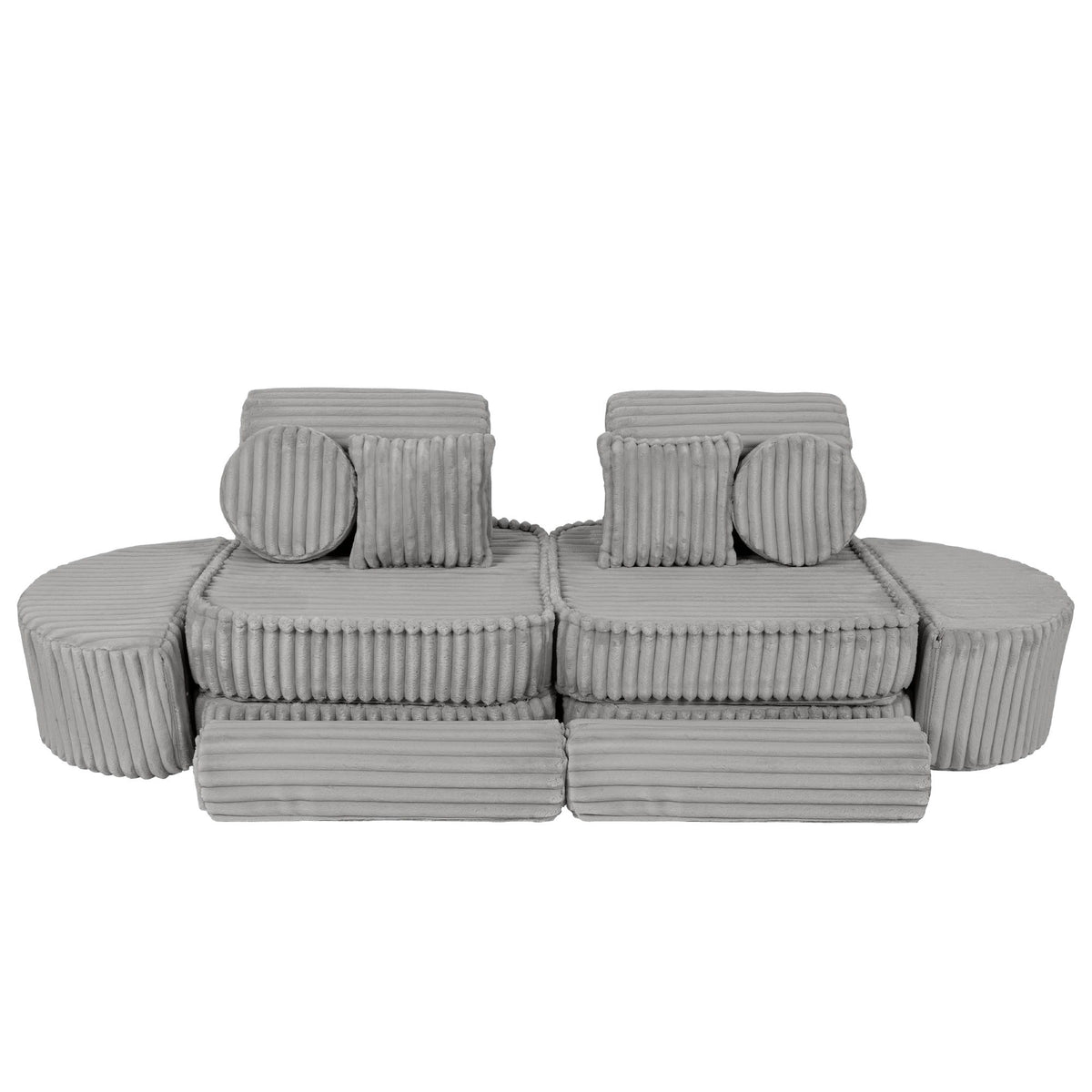 Churros Pocket Max Kids Sofa, Moon Dust Grey