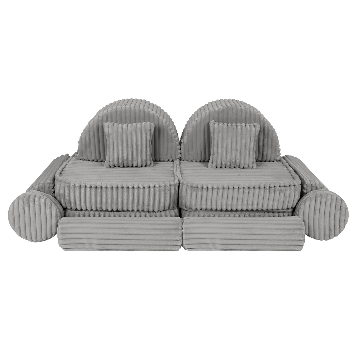 Churros Pocket Max Kids Sofa, Moon Dust Grey
