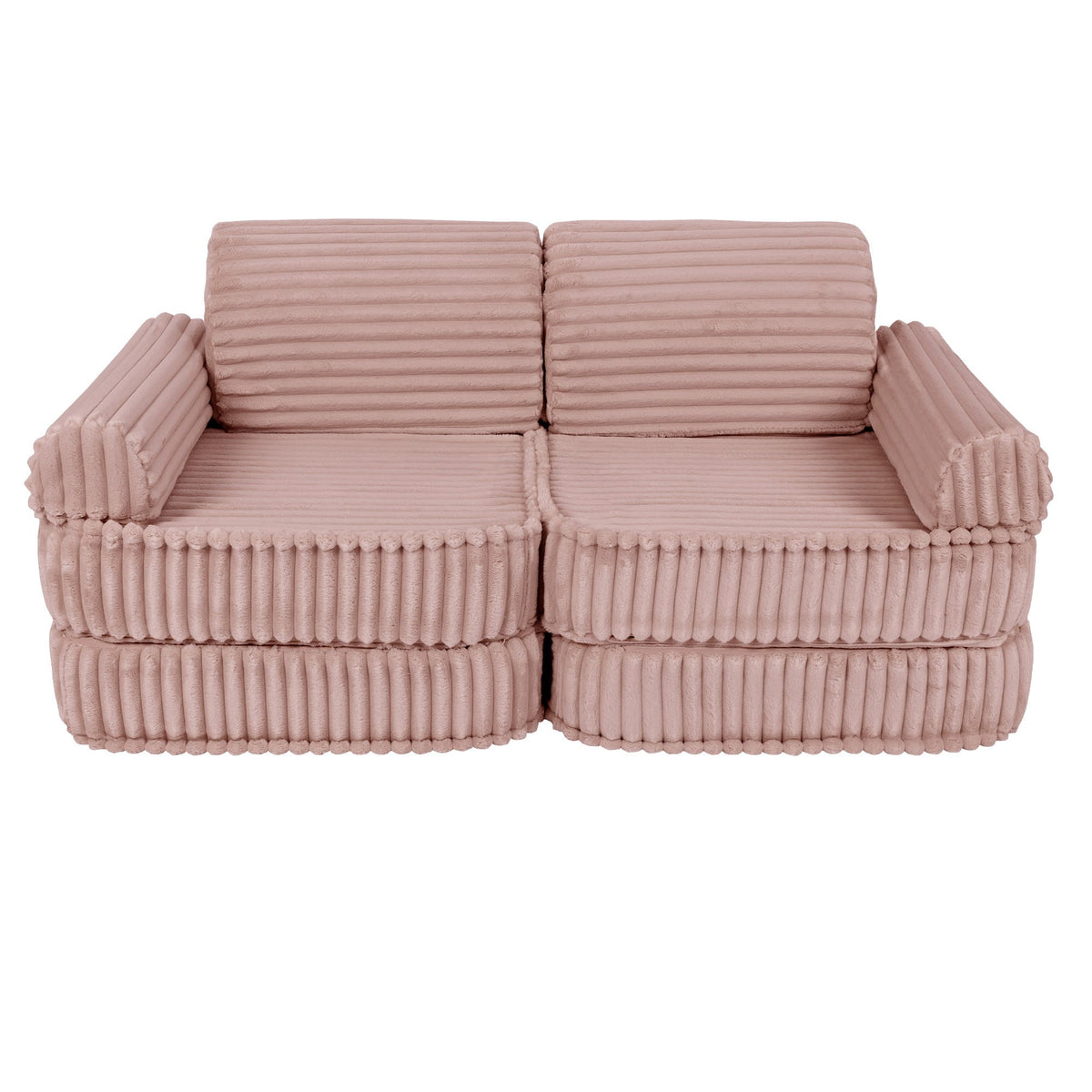 Churros Pocket Plus Kids Sofa, Ruby Chocolate Pink