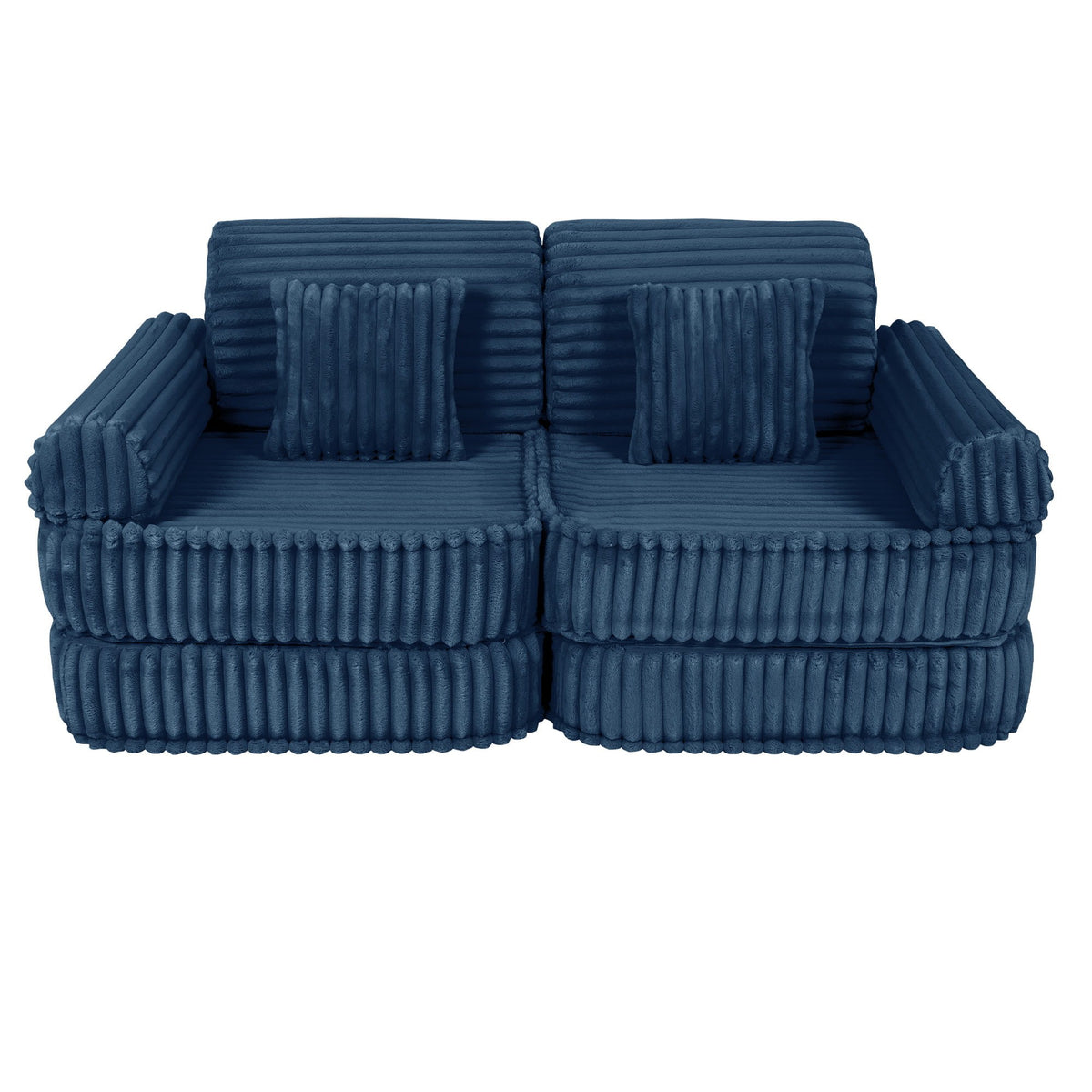 Churros Pocket Plus Kids Sofa, Midnight Blue
