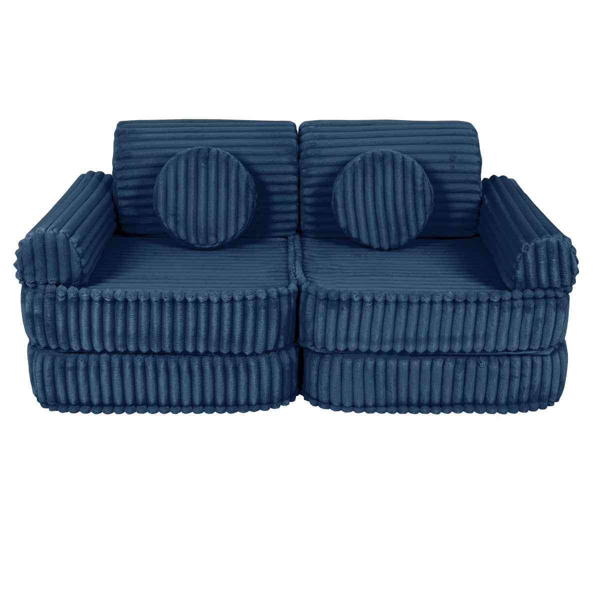 Churros Pocket Plus Kids Sofa, Midnight Blue