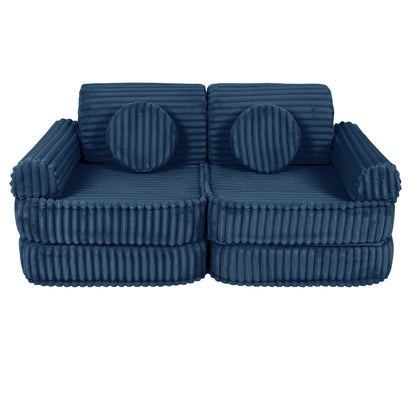Churros Pocket Plus Kids Sofa, Midnight Blue