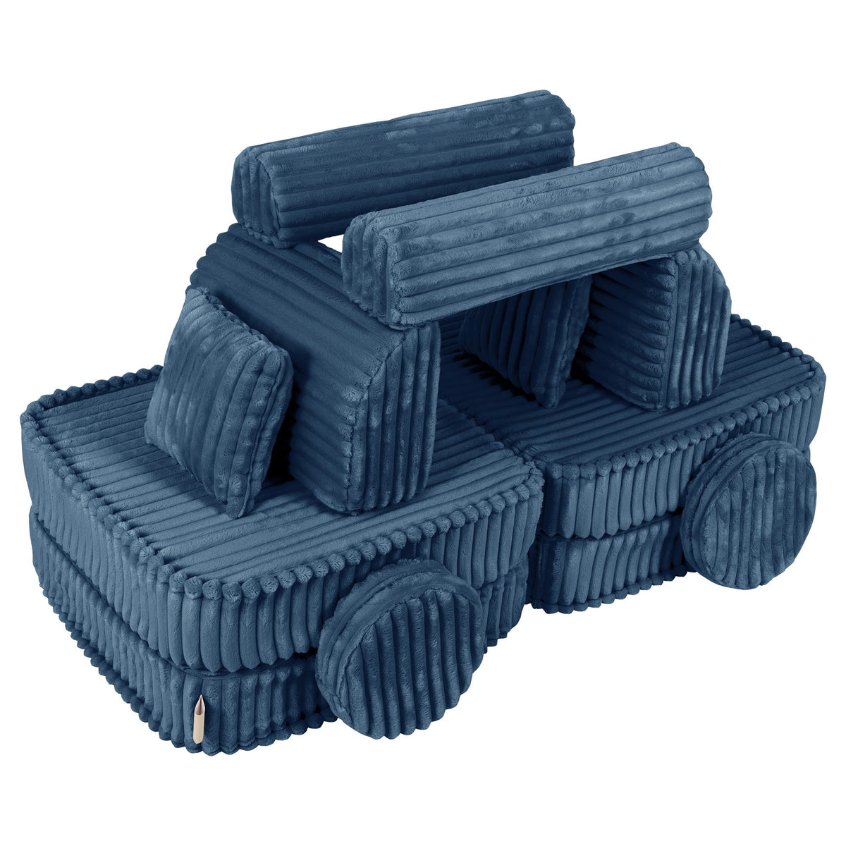 Churros Pocket Plus Kids Sofa, Midnight Blue