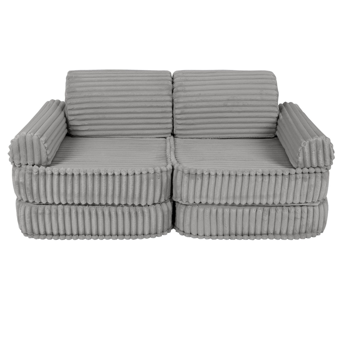 Churros Pocket Plus Kids Sofa, Moon Dust Grey