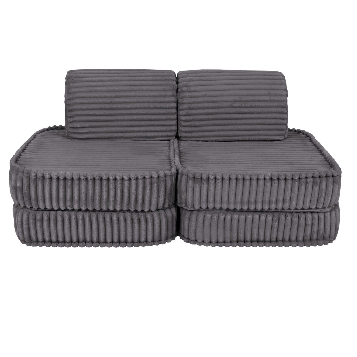 Churros Pocket Basic Kids Sofa, Moon Dust Grey