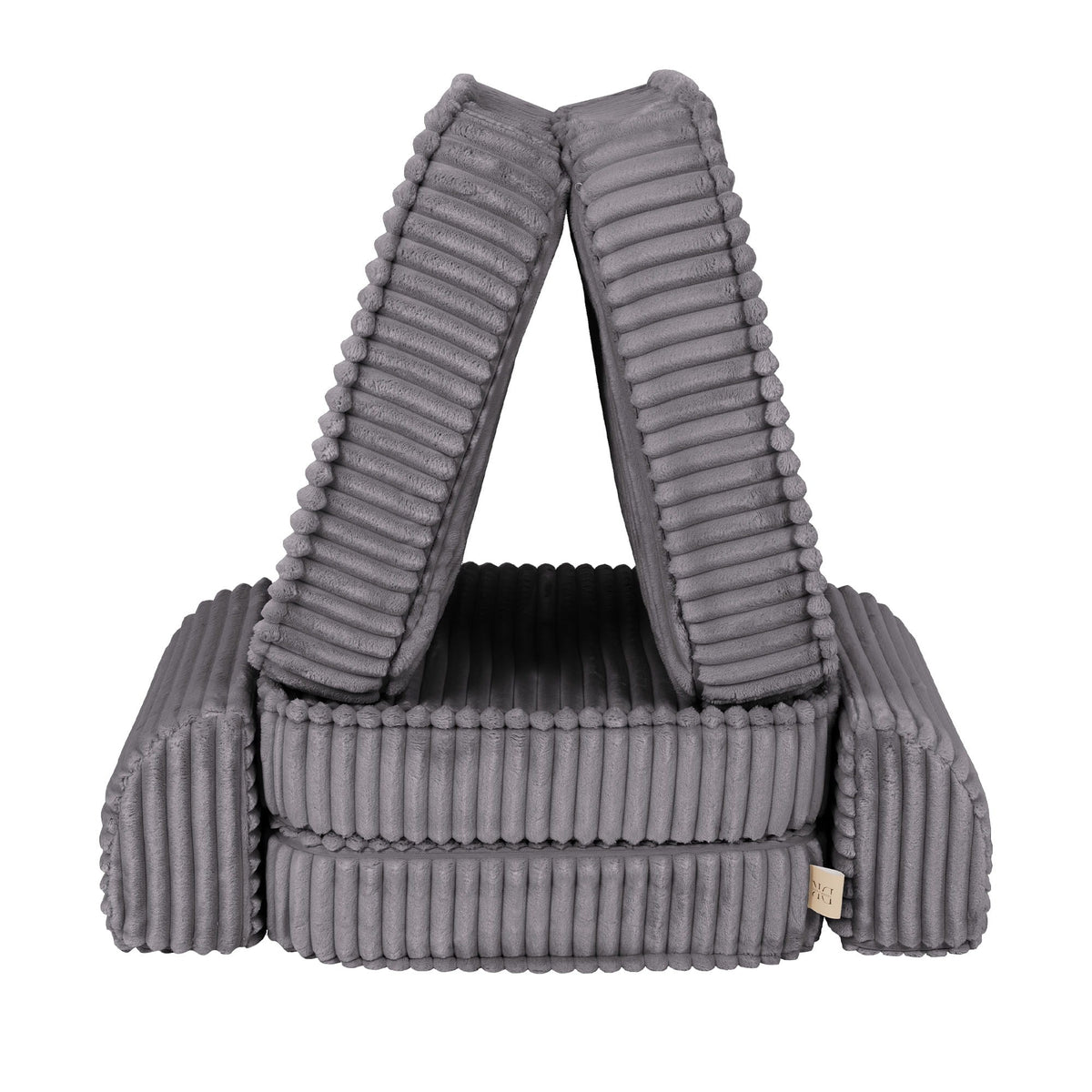Churros Pocket Basic Kids Sofa, Moon Dust Grey