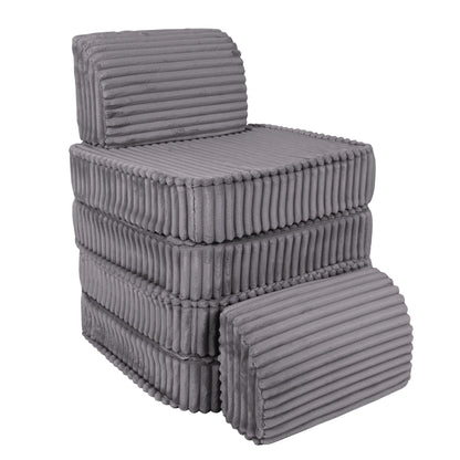 Churros Pocket Basic Kids Sofa, Moon Dust Grey
