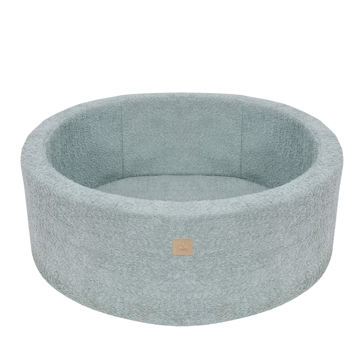 Boucle Round Ball Pit without Balls, 90x30cm, Fresh Mint