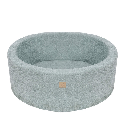 Boucle Round Ball Pit without Balls, 90x30cm, Fresh Mint