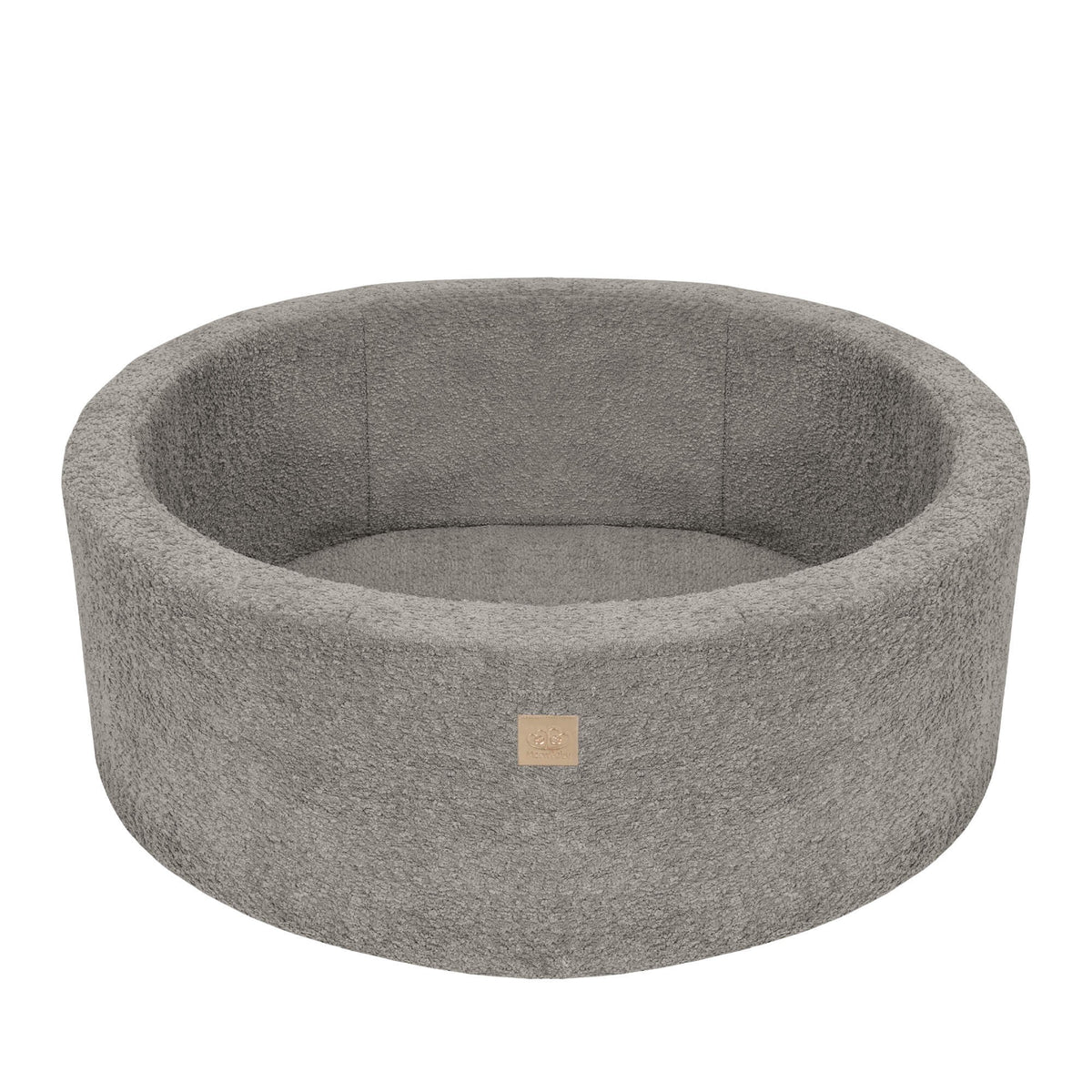 Boucle Round Ball Pit without Balls, 90x30cm, Tan Beige
