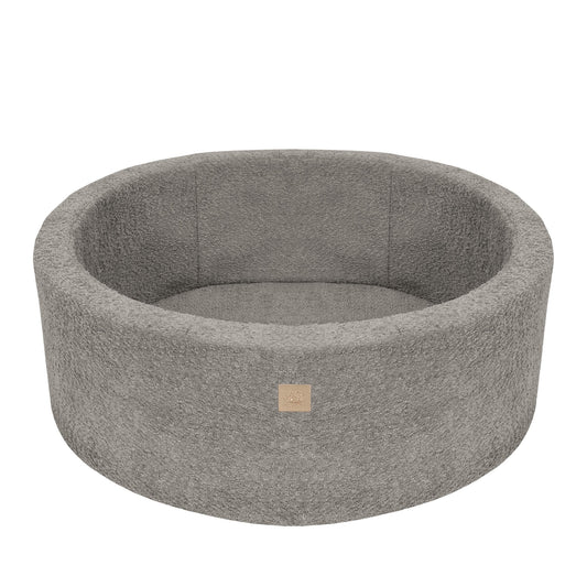 Boucle Round Ball Pit without Balls, 90x30cm, Tan Beige